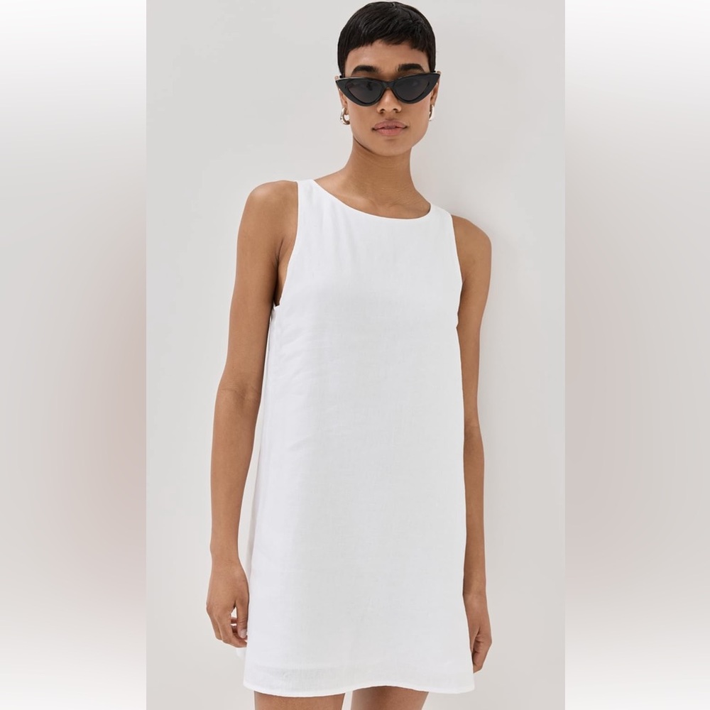 Reformation Jessi Linen Dress Size 6